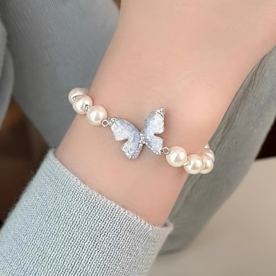 Pearl Butterfly Dream Bracelet