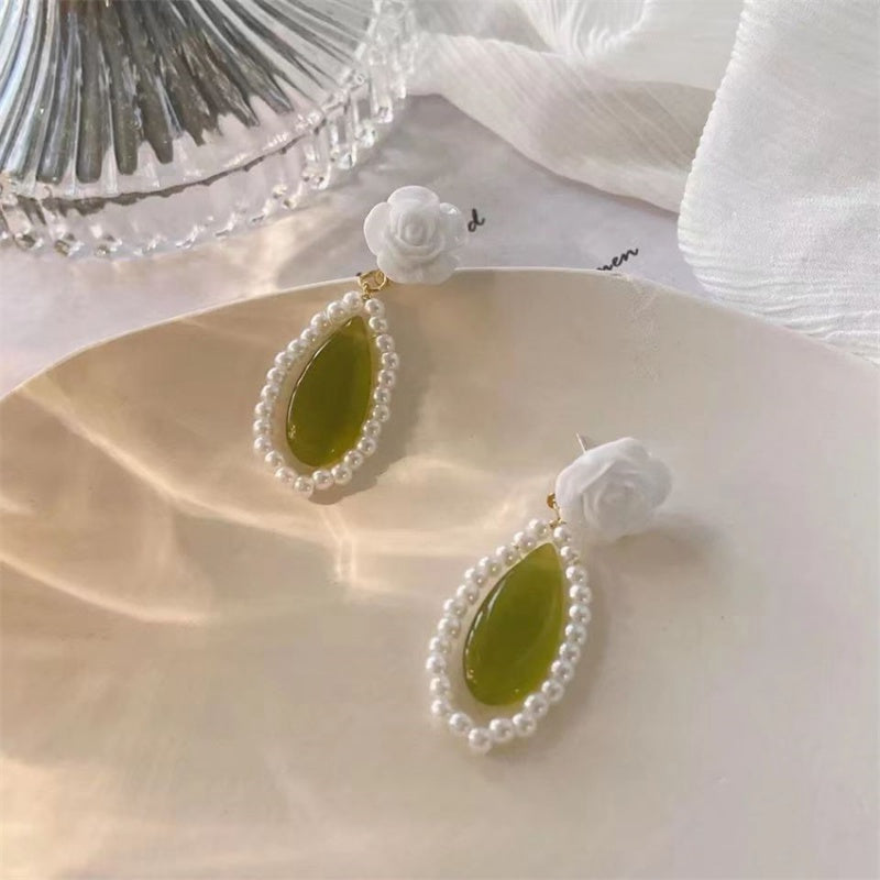 Rosélune Drop Earrings