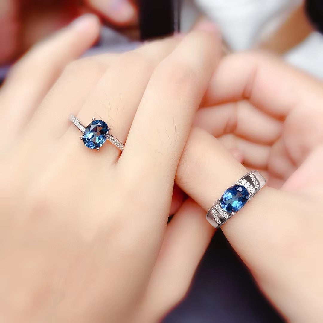 Midnight Spark Ring