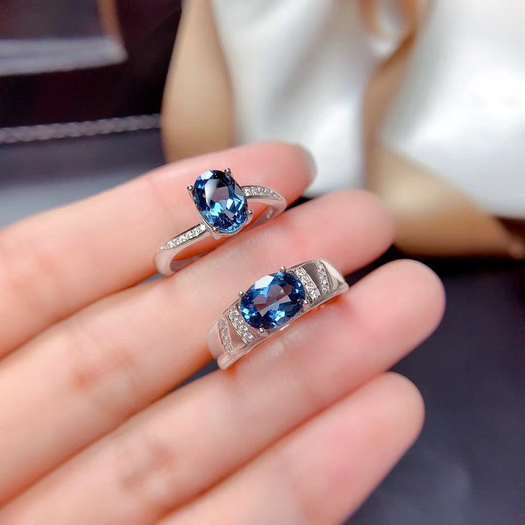 Midnight Spark Ring