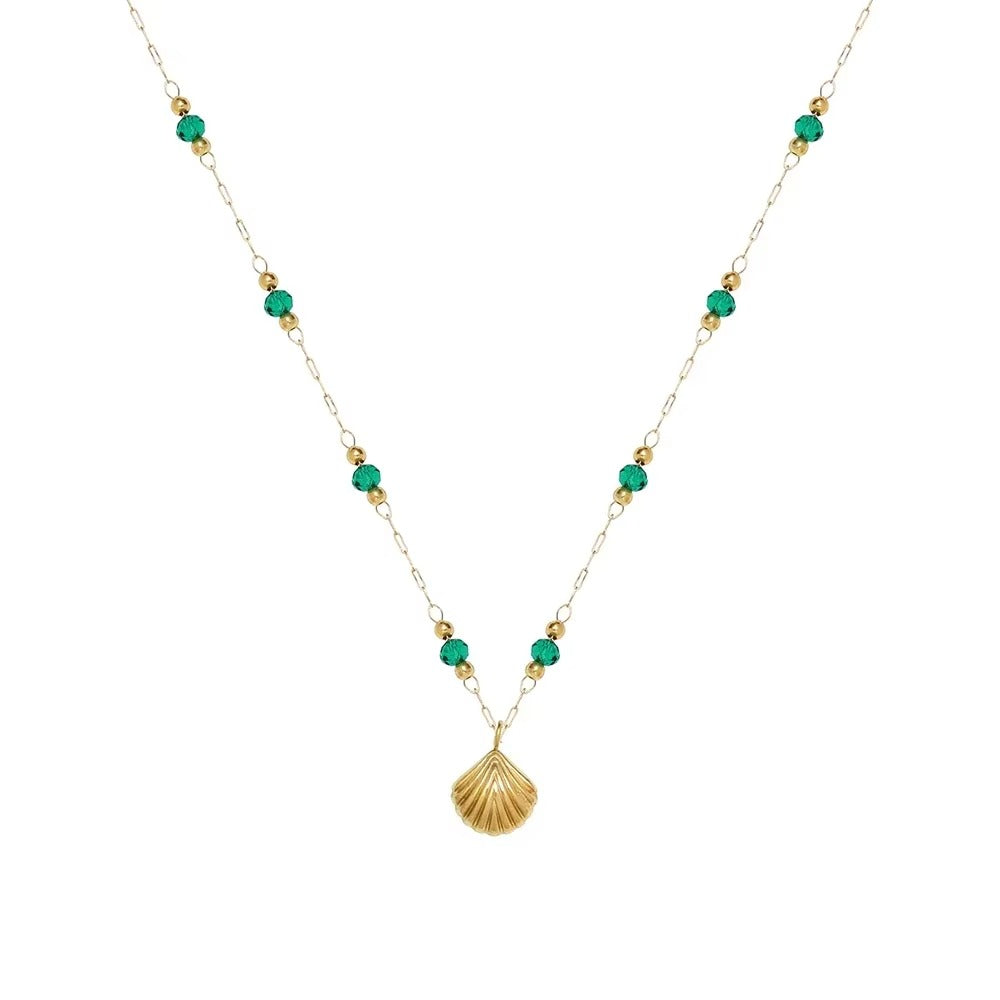 Ocean Bloom Shell Necklace