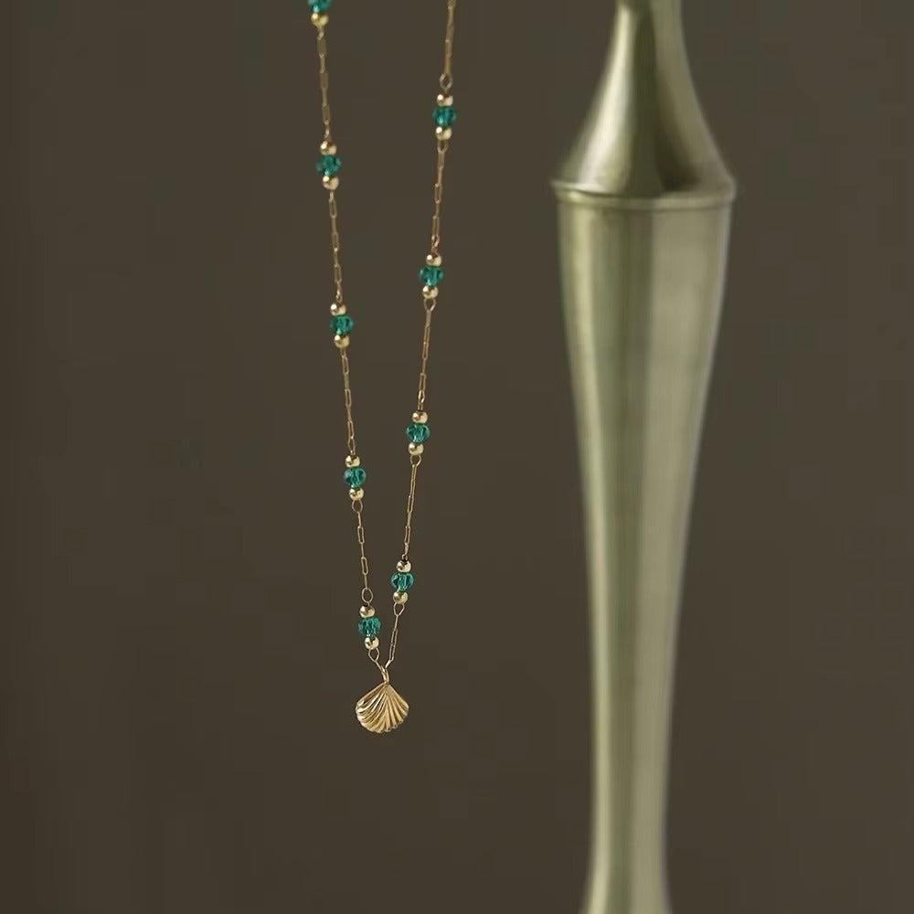 Ocean Bloom Shell Necklace