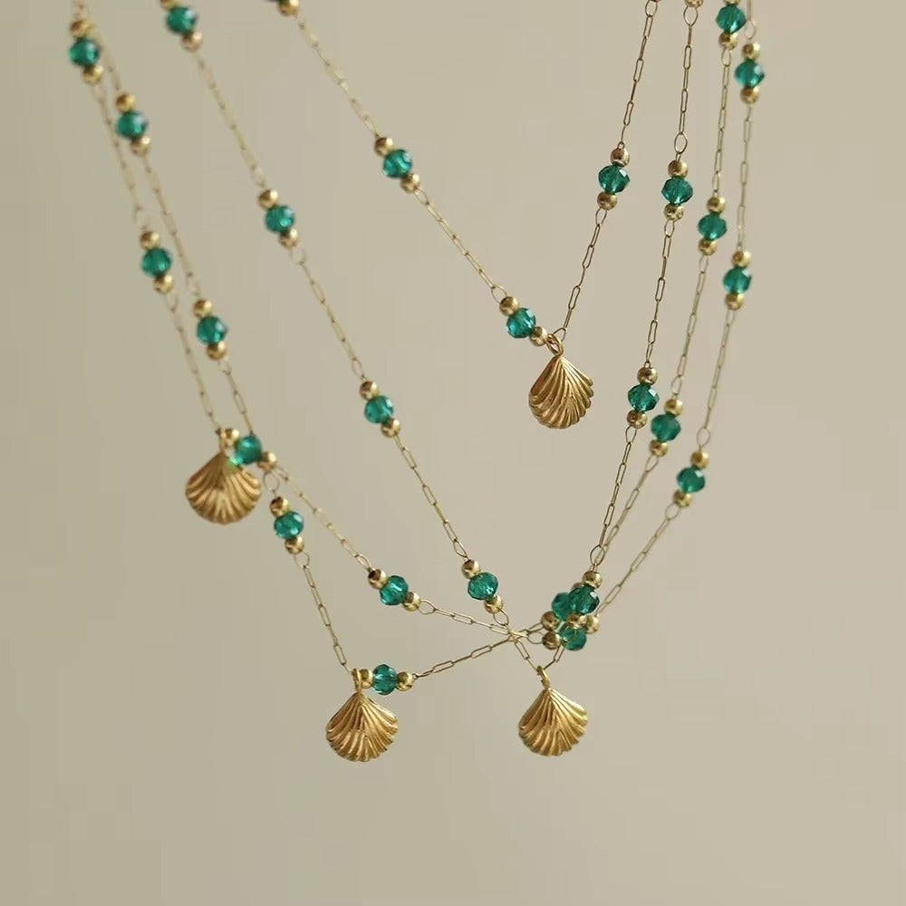 Ocean Bloom Shell Necklace