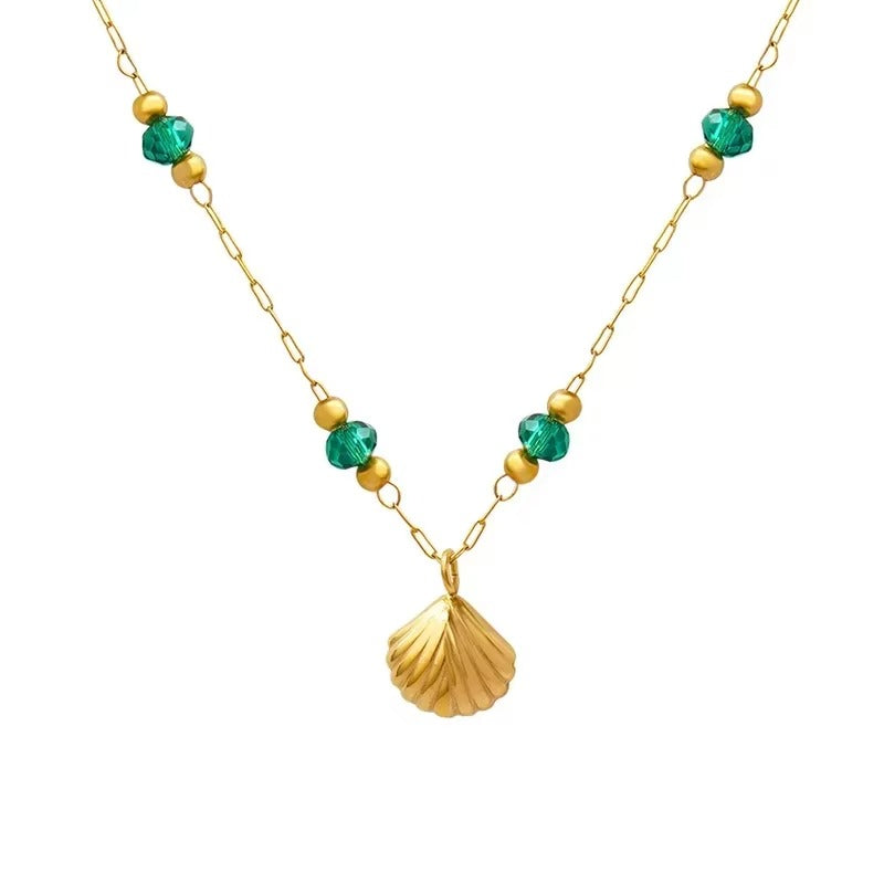 Ocean Bloom Shell Necklace