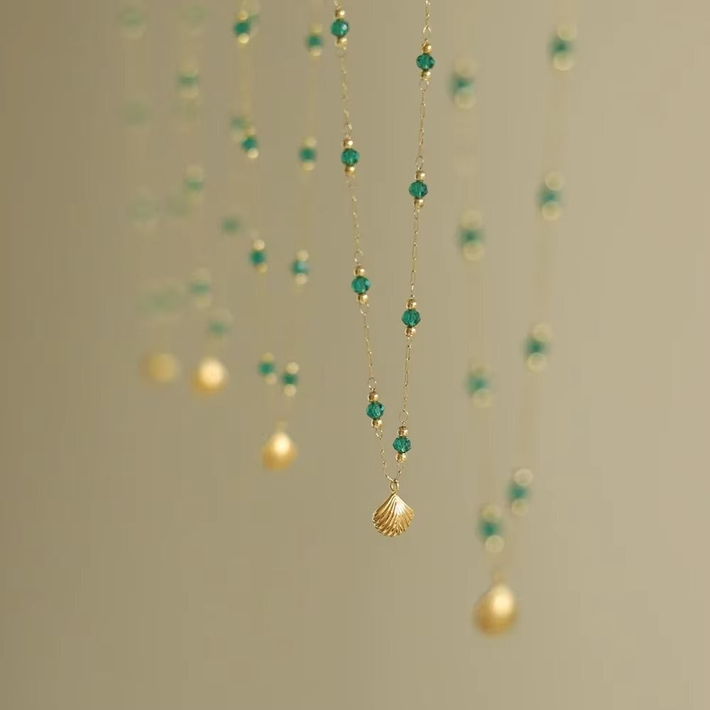 Ocean Bloom Shell Necklace