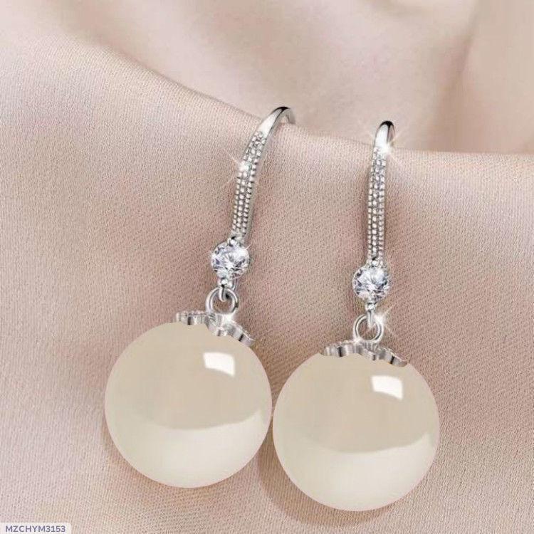 Ruby Glow Drop Earrings